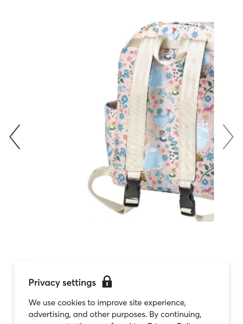 Petunia Pickle Bottom Pink Floral Princess Mini Backpack